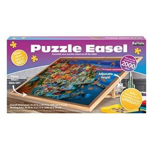 Buffalo Games - Puzzle Easel - Assemble Your Puzzles Raised Up Off The Table